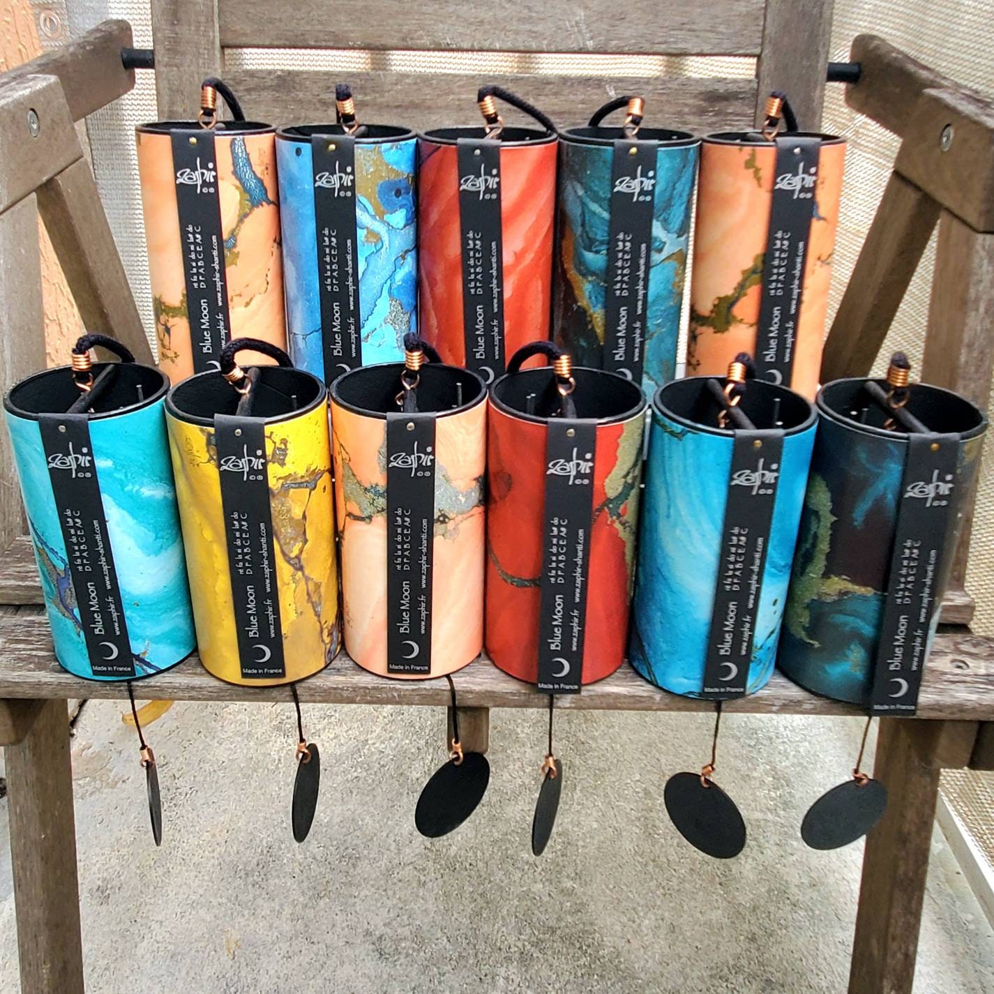 Zaphir Chimes Full Set of 5 Sound Healing and Relaxation Etsy