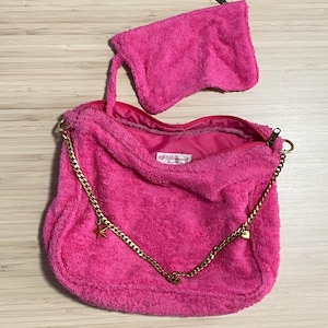 Vintage 2000 Blumarine Pink Terry Strandtasche