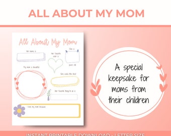 Moederdagactiviteit: alles over Mom Keepsake (digitale download)