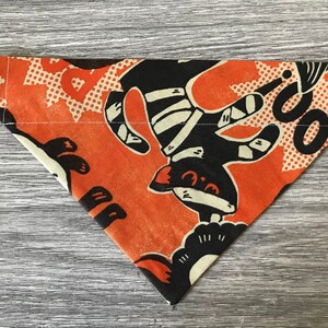 Vintage Halloween Cats Pet Bandana