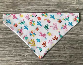 Colorful Cactus Pet Bandana