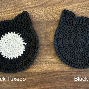 Crochet Cat Coasters afbeelding 5