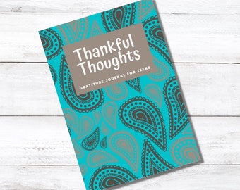 Teen Journal | Daily Gratitude Journal for Teens with Teenage Journal Prompts
