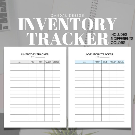 Inventory Management Template Inventory Tracker Printable | Etsy