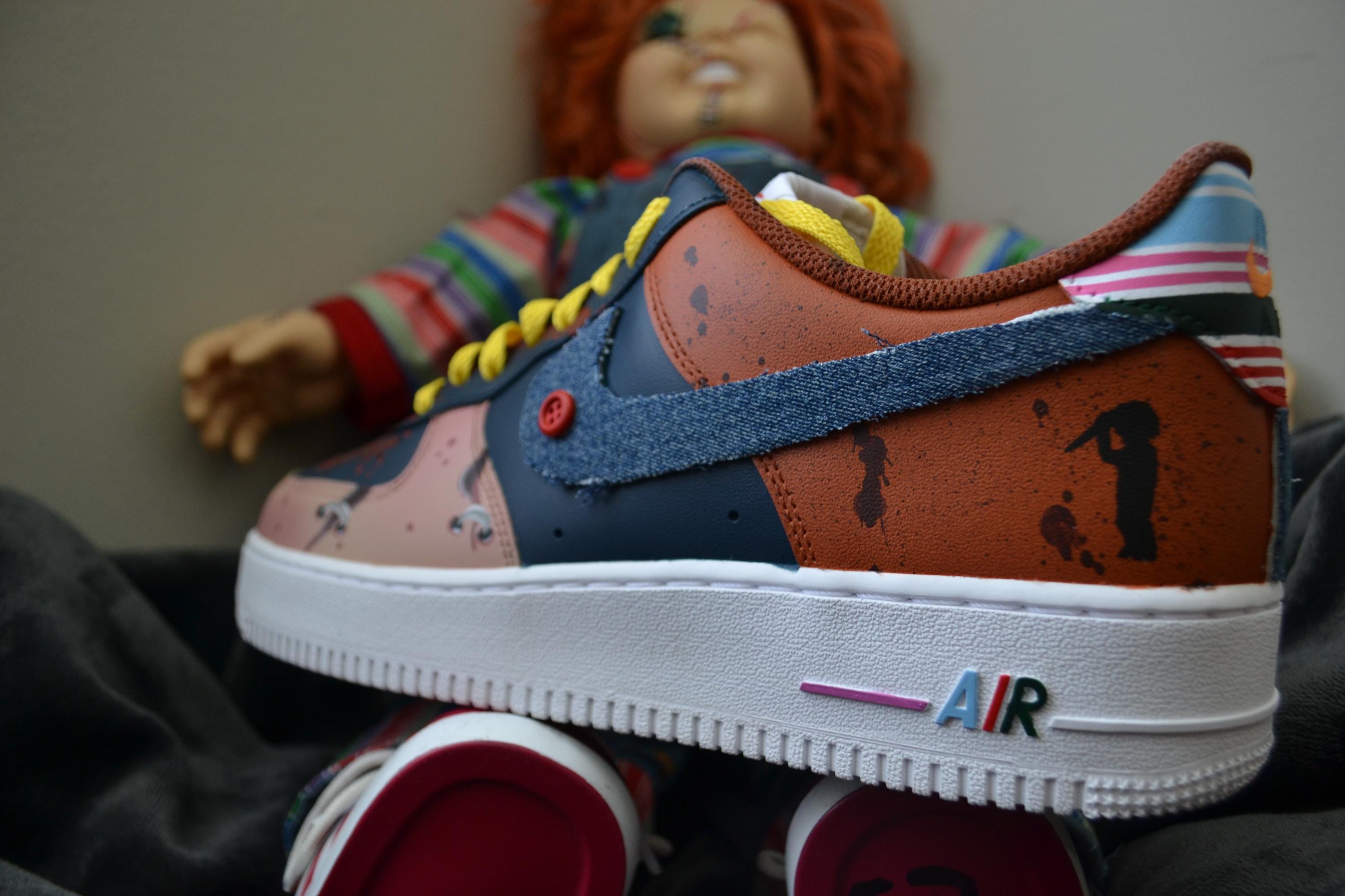 Chucky custom af1 - Etsy 日本