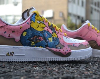 Custom simpsons nike air force 1 | Etsy España