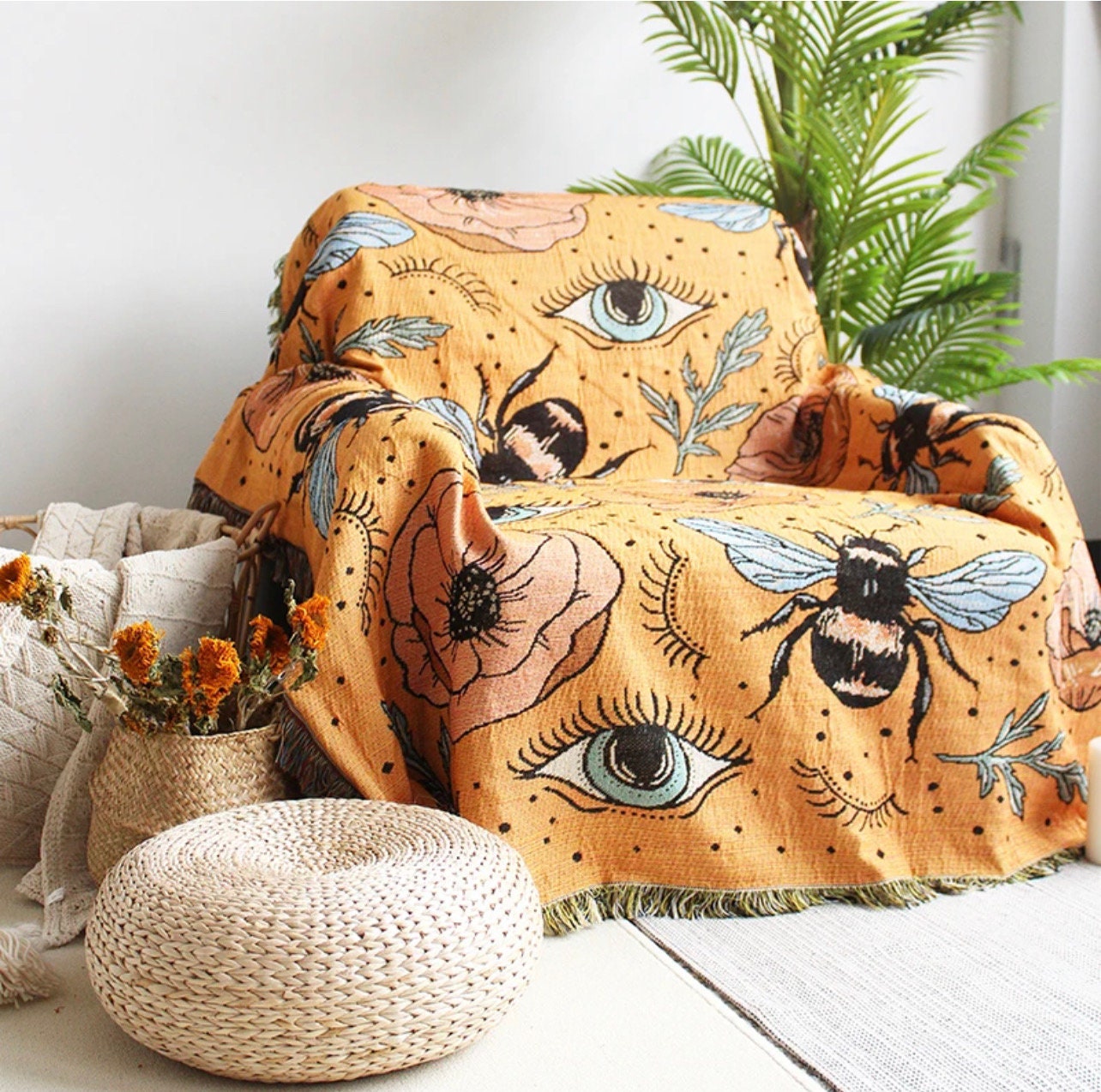 jiafei? Throw Blanket Decorative Sofa Blankets Camping Blanket