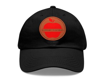 Support Teachers Hat, Teacher Advocate, Teacher Gift
