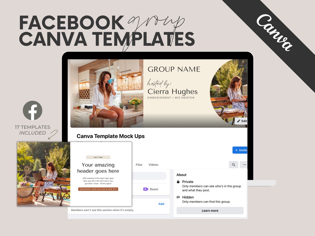 Facebook Group Template, Facebook Group Cover, Facebook Cover Banner ...