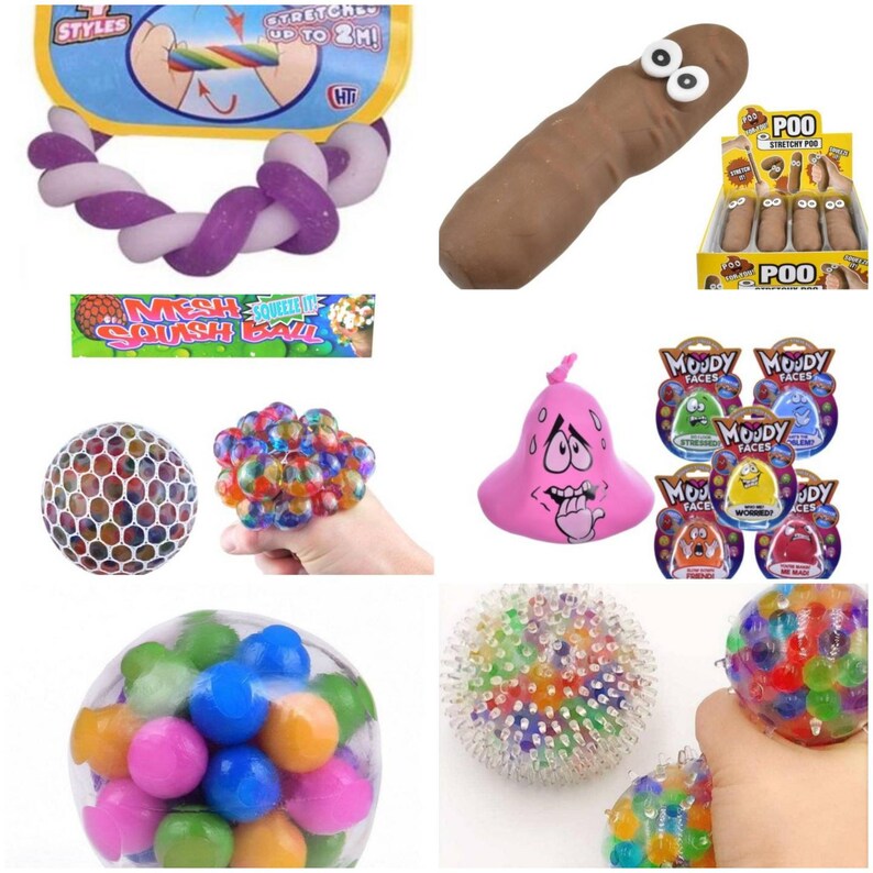10 Piece Mystery Fidget Toy Pack Fidgets Girls Boys Sensory Etsy UK