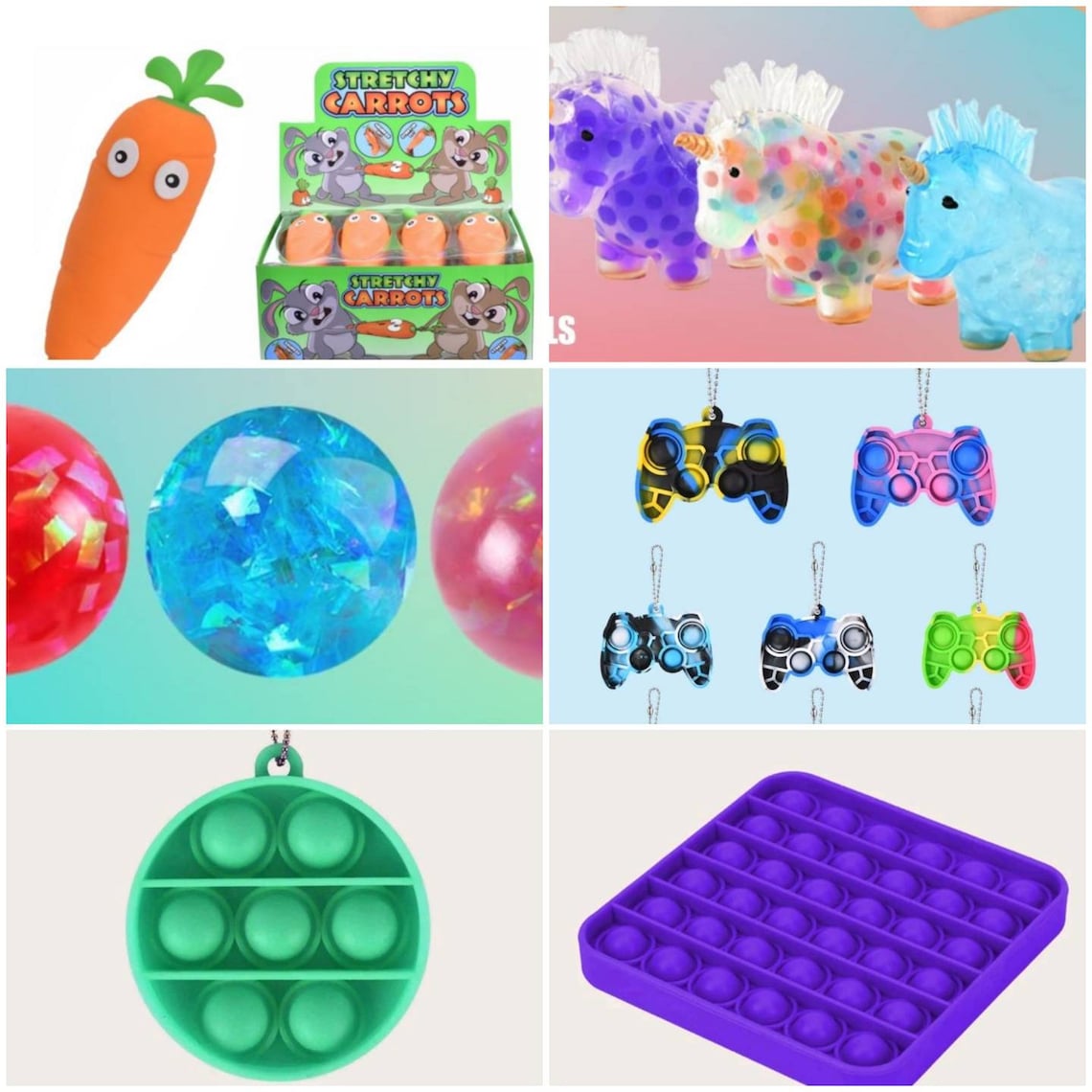 10 Piece Mystery Fidget Toy Pack Fidgets Girls Boys Sensory Etsy UK