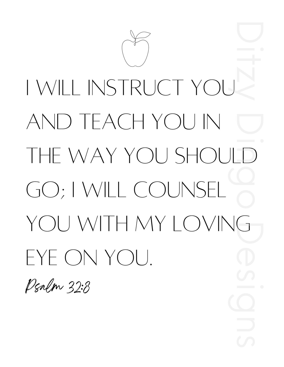 Christian Teacher Bible Verse Digital Download Bible Verse | Etsy