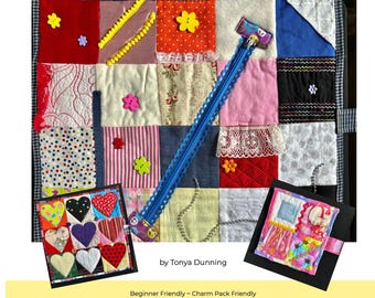 Patchwork Fidget Quilt Pattern PDF Download only