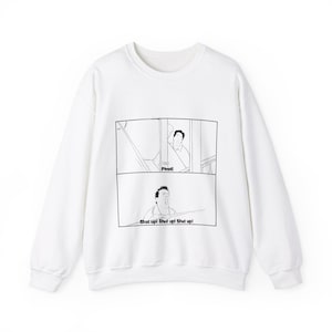 Pivot Ross Chandler Friends Sweatshirt 90s TV Show Ross Gellar Rachel Green Phoebe Buffay Nineties Unisex Sketch
