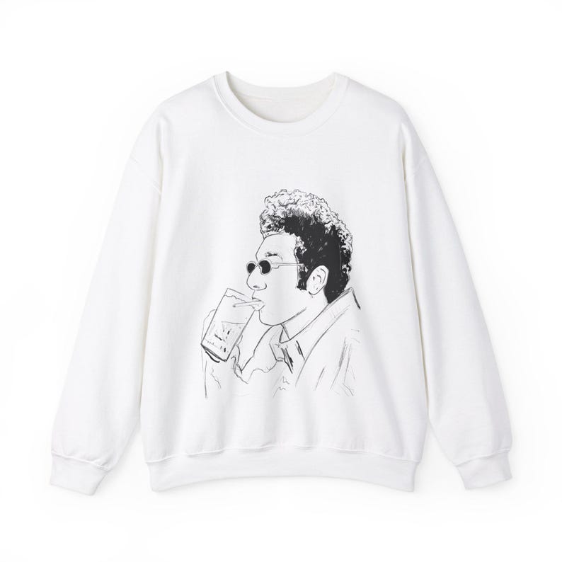 Kramer Seinfeld-fans Kramerica Industries Cosmo Jerry Komedi 90-talet nittiotalet TV-program Unisex vuxen tröja present till honom present till henne bild 1