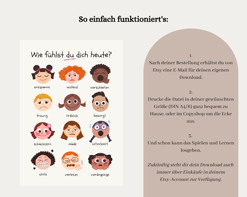 Gefühlskarten Für Kinder Ab 3 - 40 Emotionskarten Mit Mimmu Für Kita & Familie