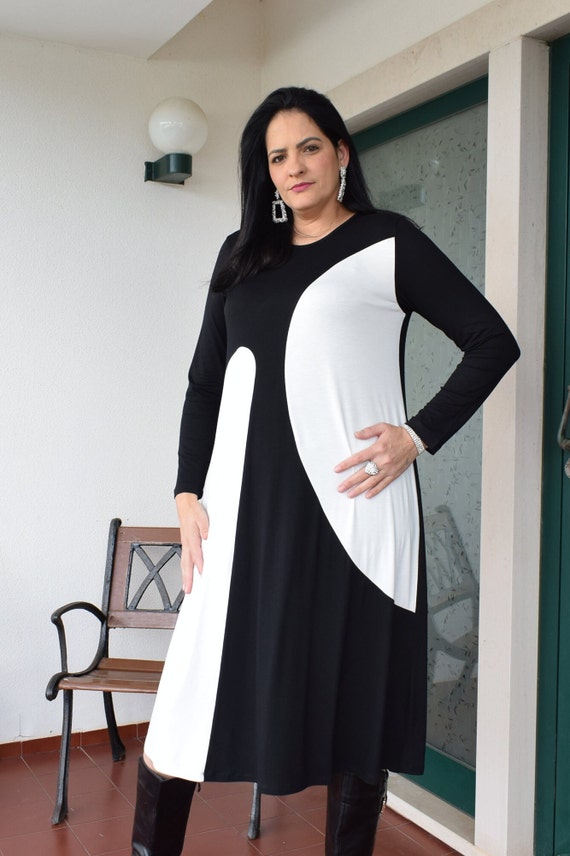 plus size jersey dress