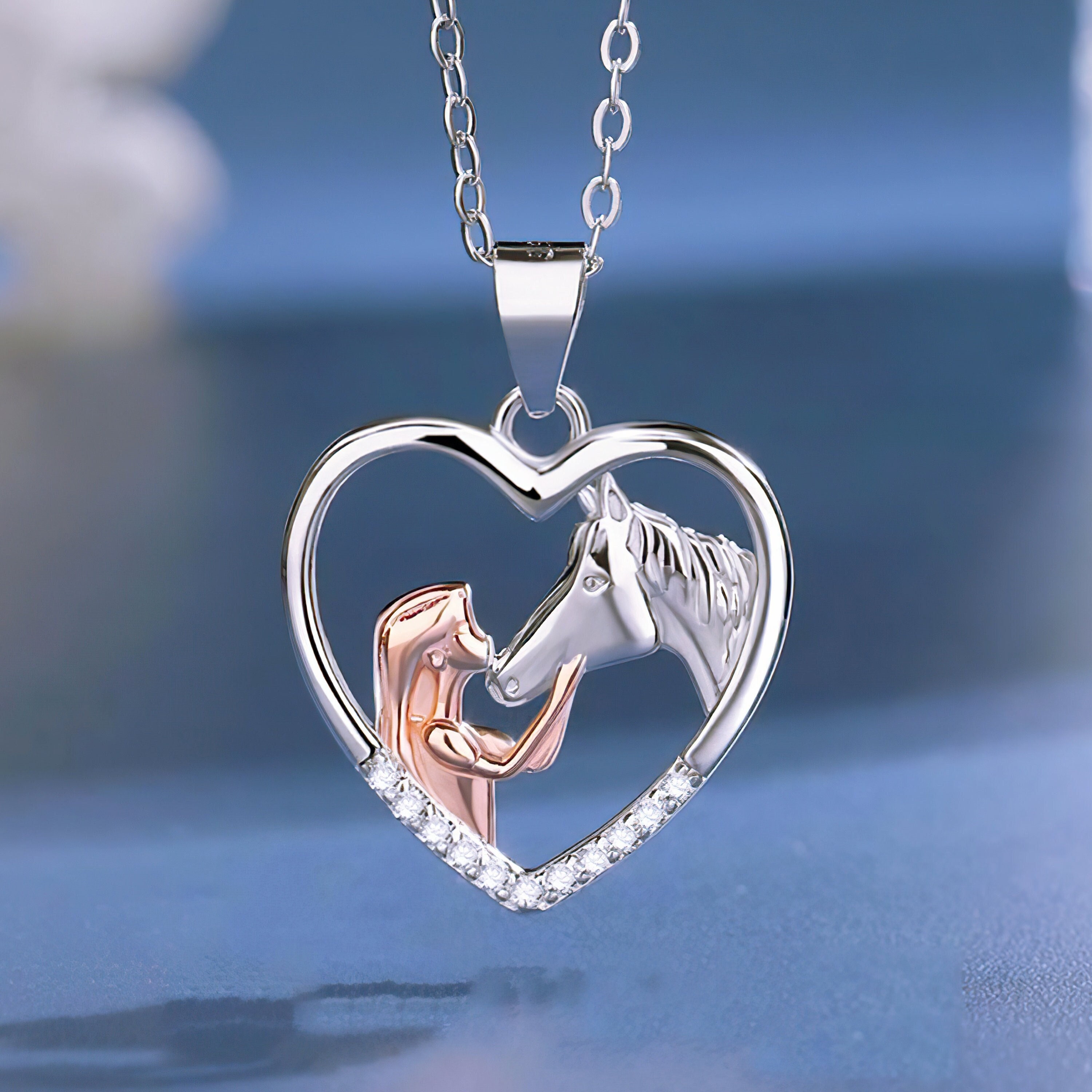 Girls clearance silver necklace