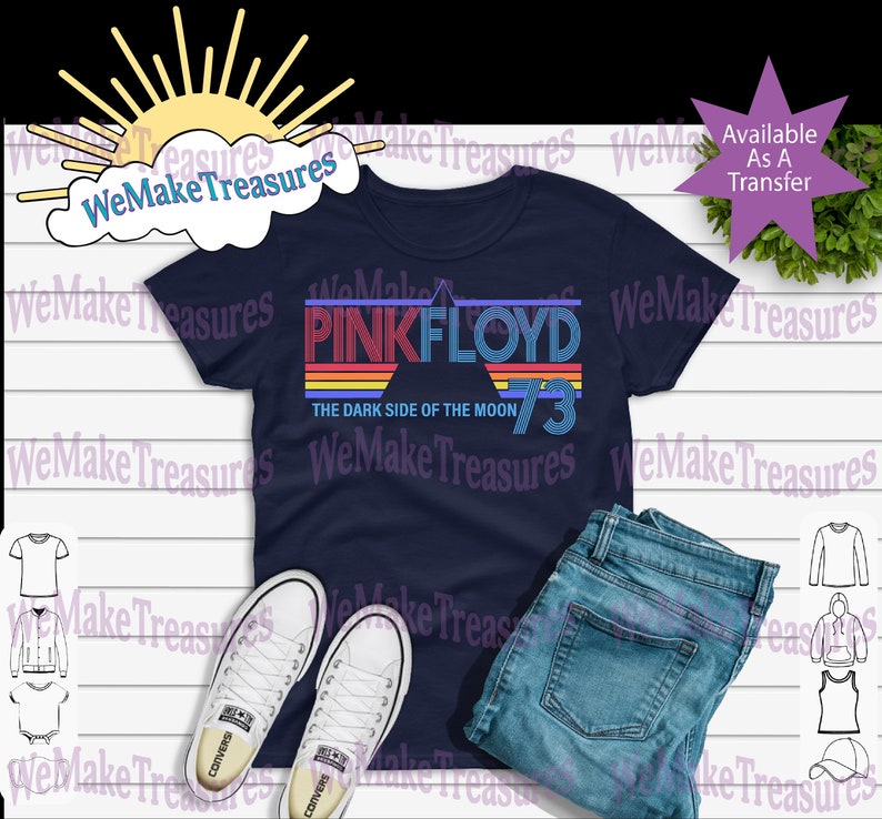 Pink Floyd Design SVG/PNG/Mockup Digital Download image 1