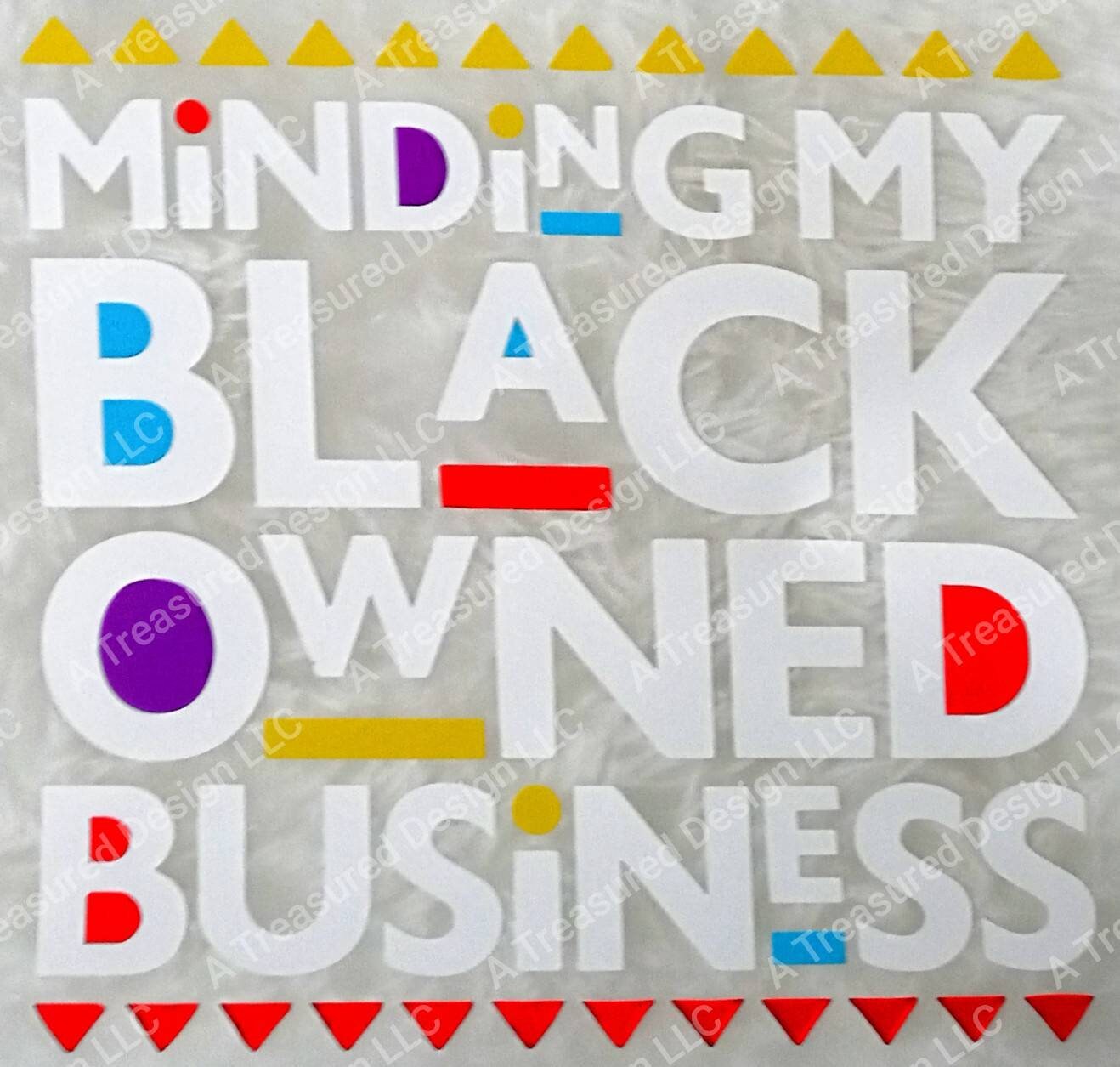 Black Owned Business - Regular (sticker) Vinyl, Heat Vinyl, Rhinestone ...
