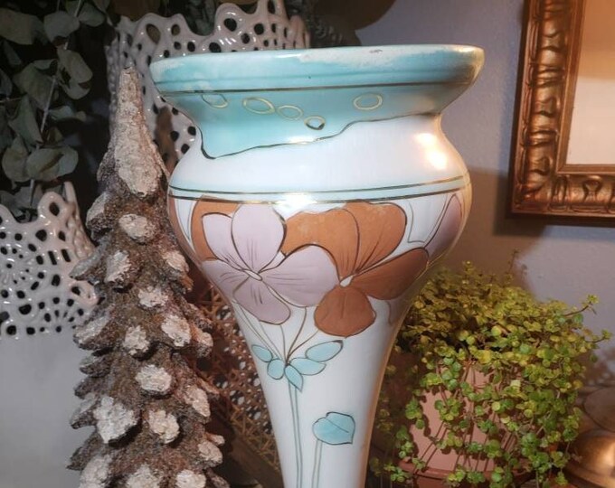 Antique Royal Dux Art Nouveau Secessionist Vase, Austria pre 1918