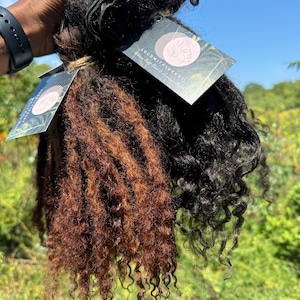 Human Hair Loc Extensions 20 count per bundle