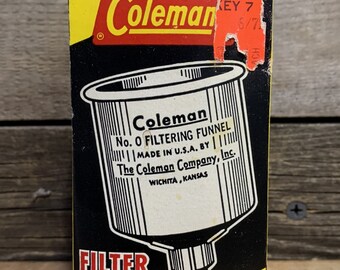 Coleman, No. 0 Filter Funnel, In Box