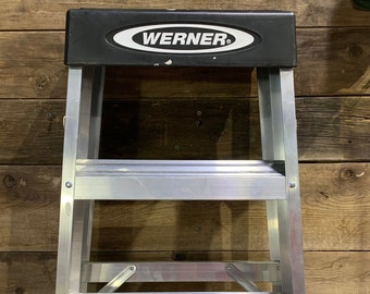 Werner, Professional Performance, Aluminum Step Stool, 26"