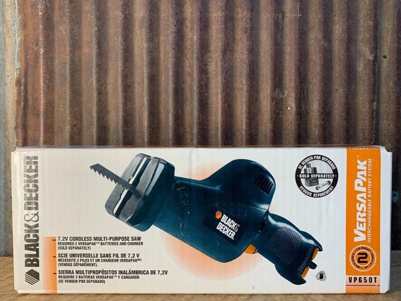 Black & Decker 7.2V Cordless Multi-purpose Saw in Box 