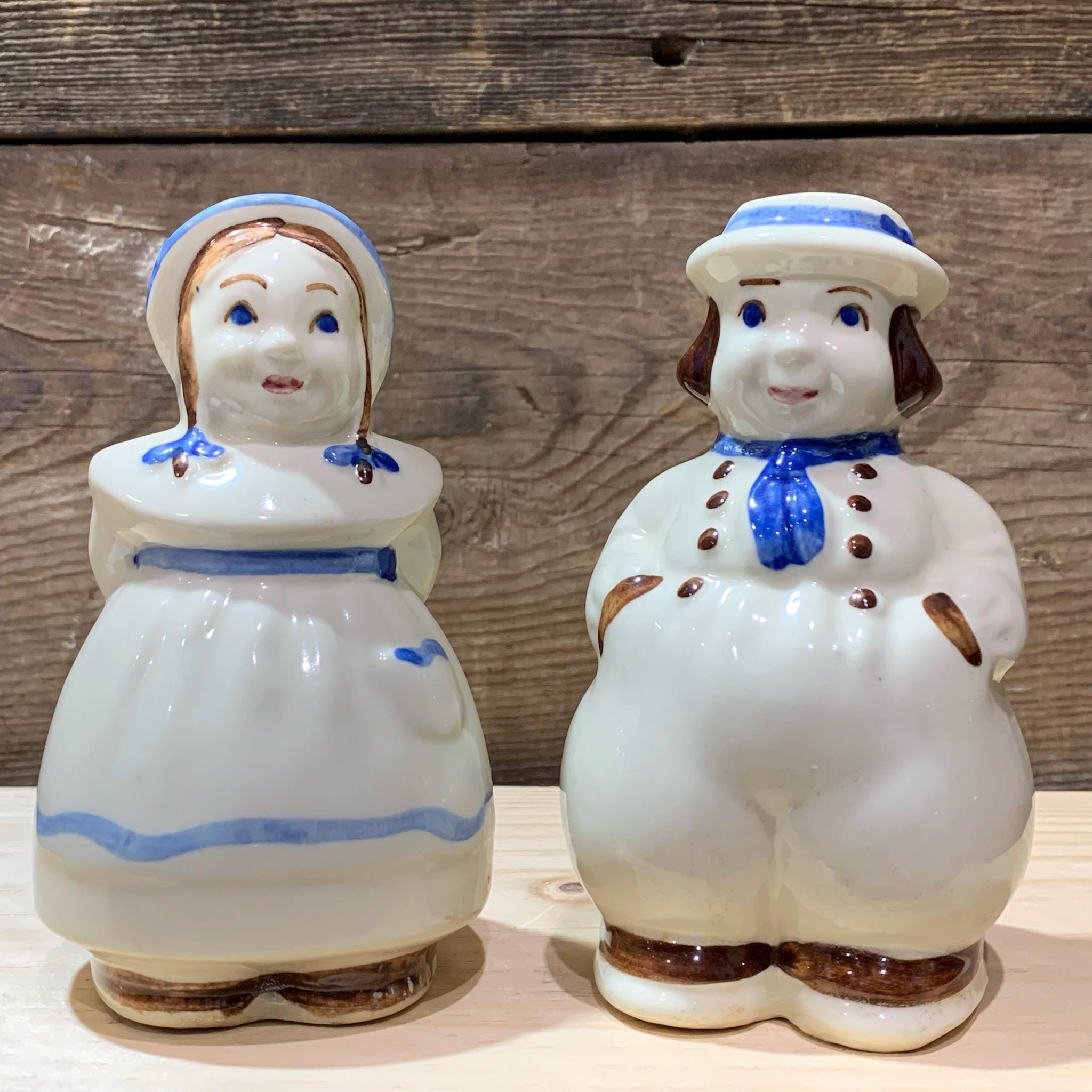 1940s Shawnee Pottery, Dutch Boy & Girl, Salt and Pepper Shaker Set - Etsy