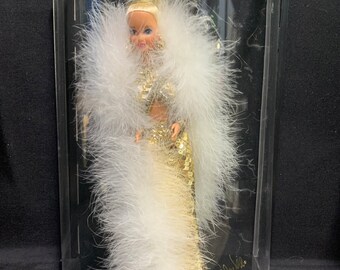 1990 Bob Mackie, Barbie dorée, première de la série, en étui