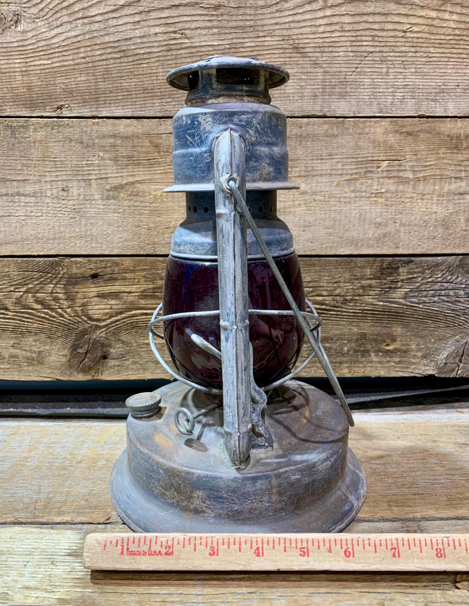 1926-1950s Dietz, Little Giant Lantern, Red Globe - Etsy