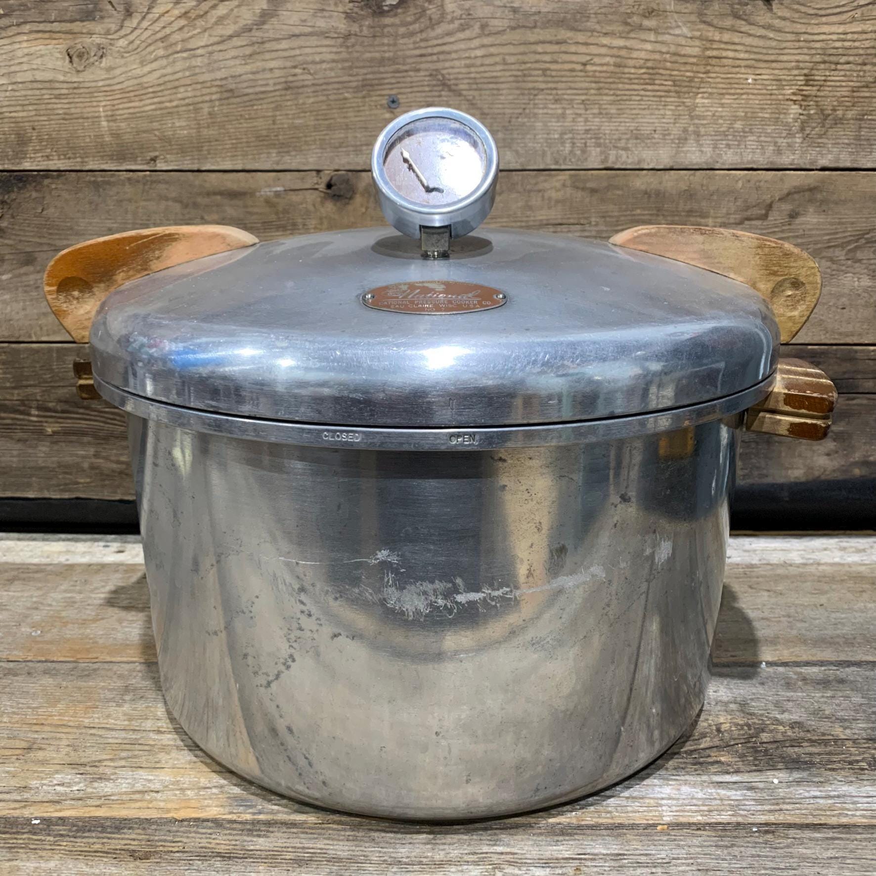 Vintage National Pressure Cooker No. 7 16 Quart Etsy