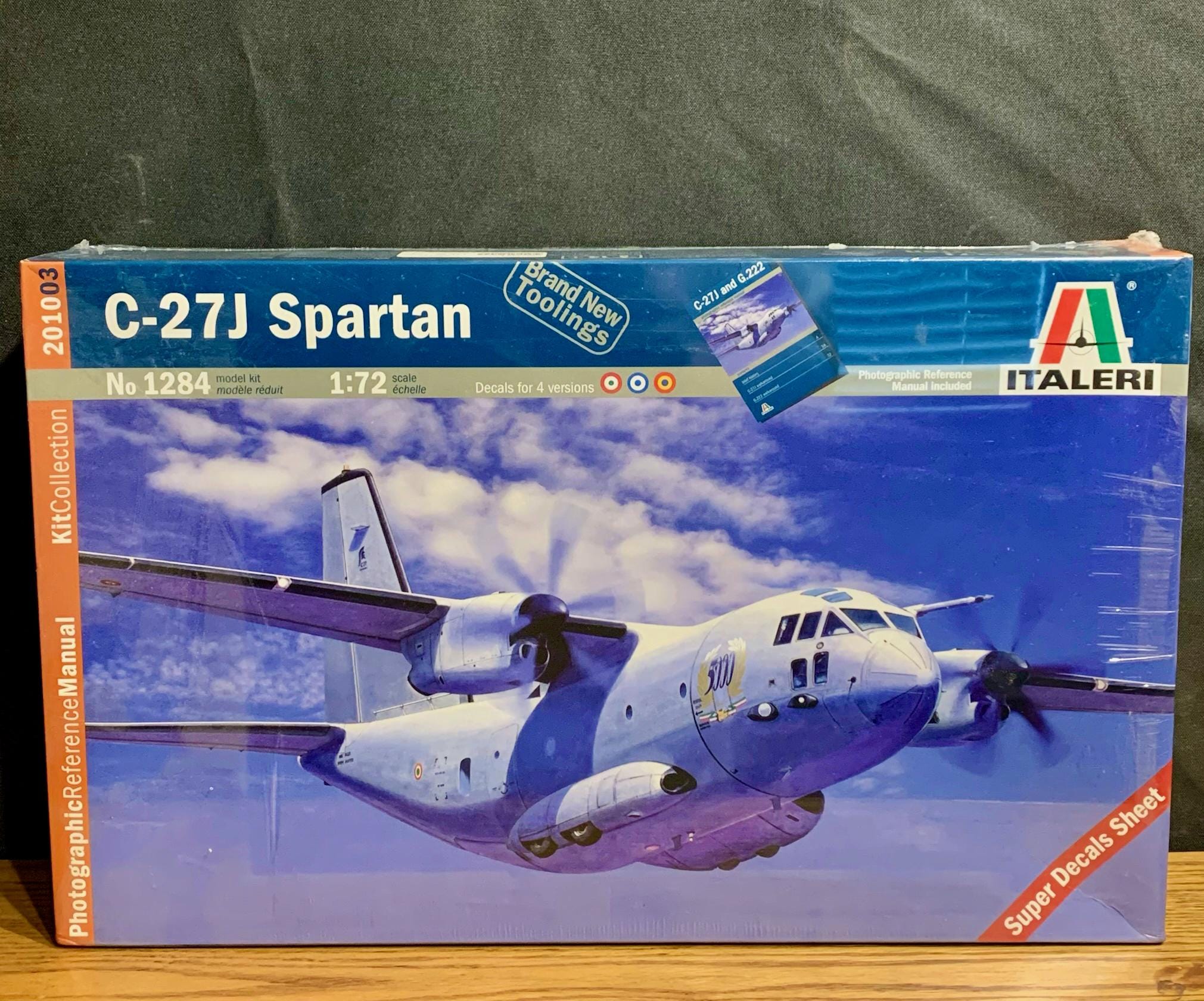 Italeri, C-27J Spartan, No. 1284, 1:72 Scale, Model Kit, NIB - Etsy