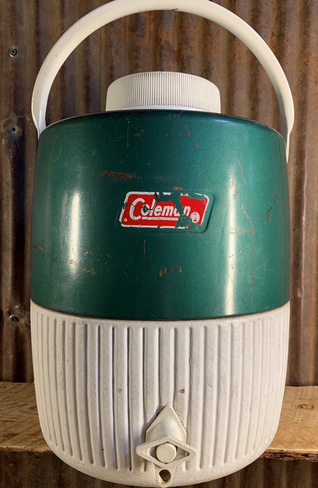 Vintage Coleman Water Jug, Thermos, Marked 5 70 Etsy