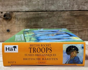 Figurines 1/72 HÄT 8003 Troupes Fusées Congrève Britanniques - Occasion Comme Neuf