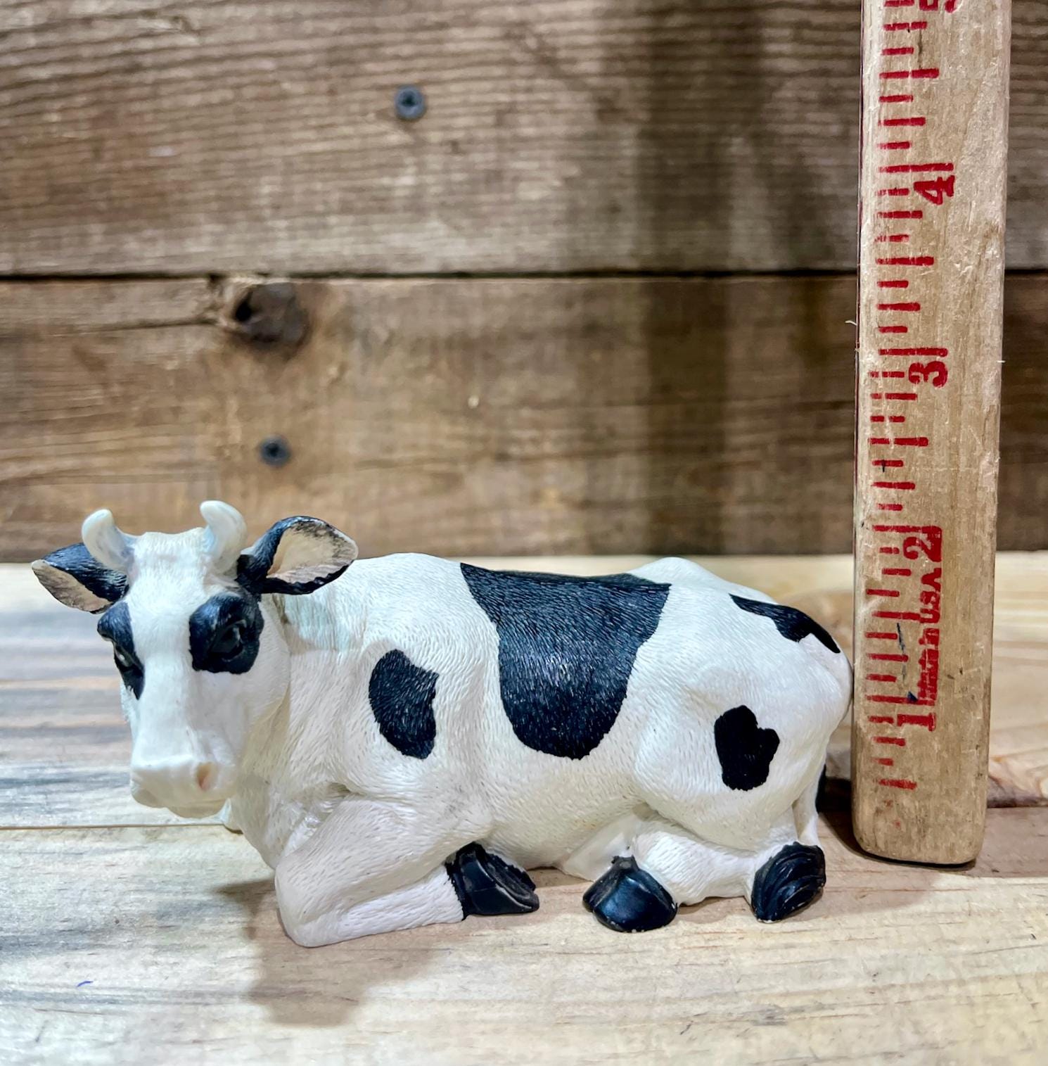 ホルスタイン牛の置物、3体セット、樹脂製 - Etsy 日本