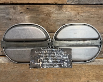 WW2 Era, US E.A. Co., Mess Kit, Fry Pan & Plate