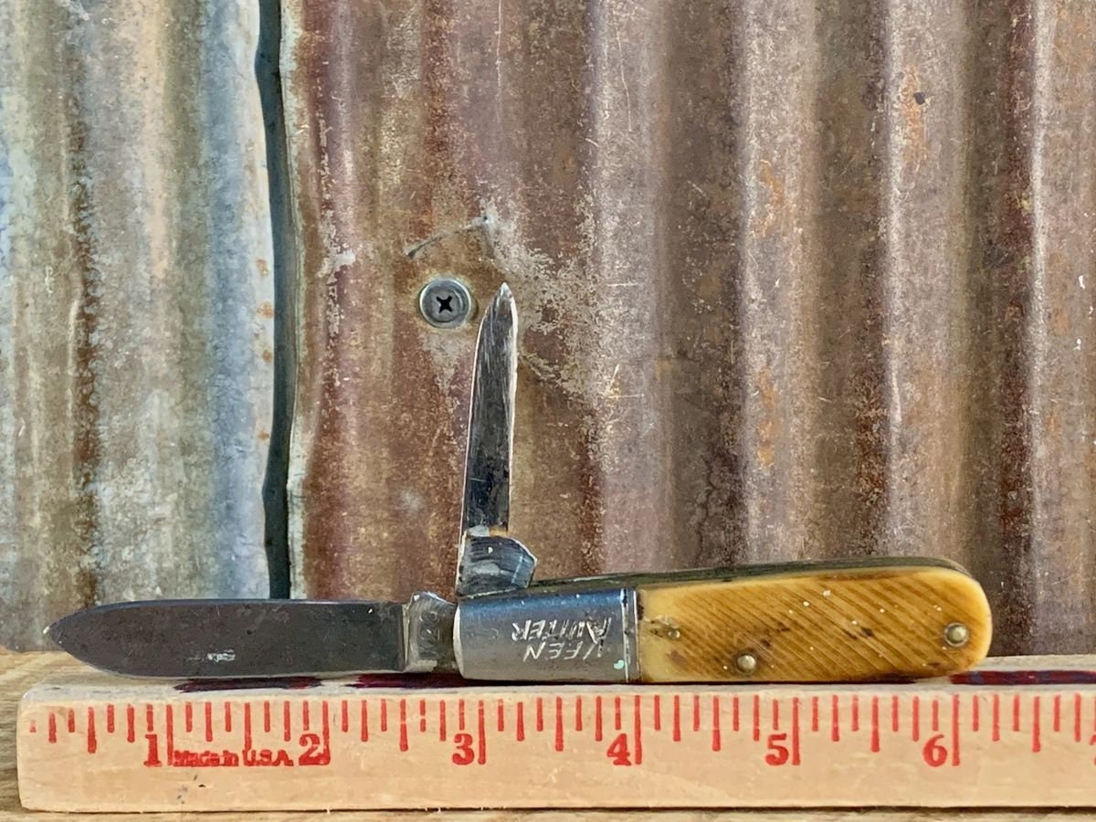 Vintage Keen Kutter K26 Two Blade Barlow Pocket Knife Etsy