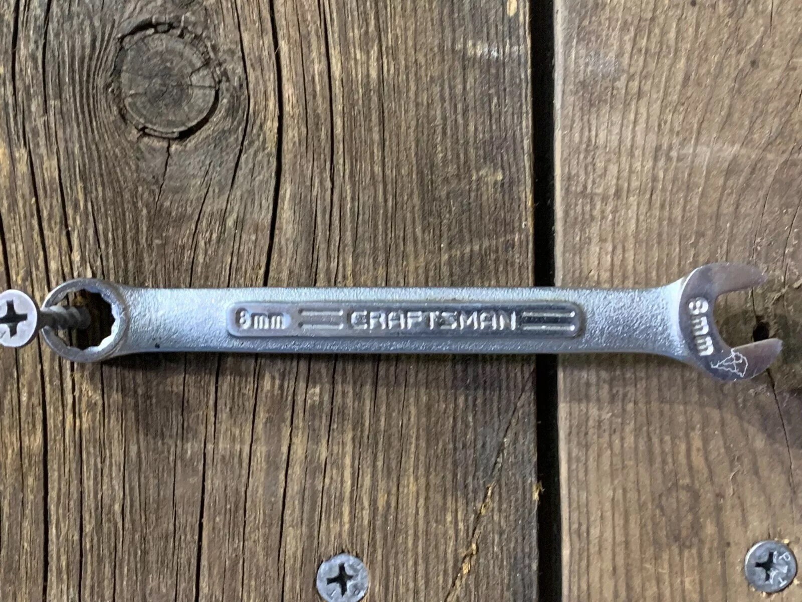 Craftsman 8mm Combination Wrench VV 42912 USA Etsy UK