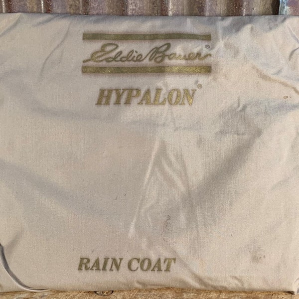 Eddie Bauer, Hypalon Rain Coat, NWOT