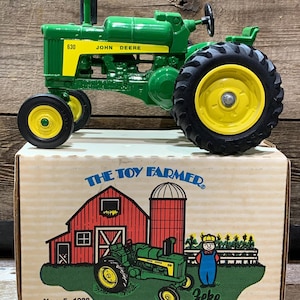 1988 ERTL, John Deere 630 Tractor, The Toy Farmer, 1:16 Scale, Diecast, NIB