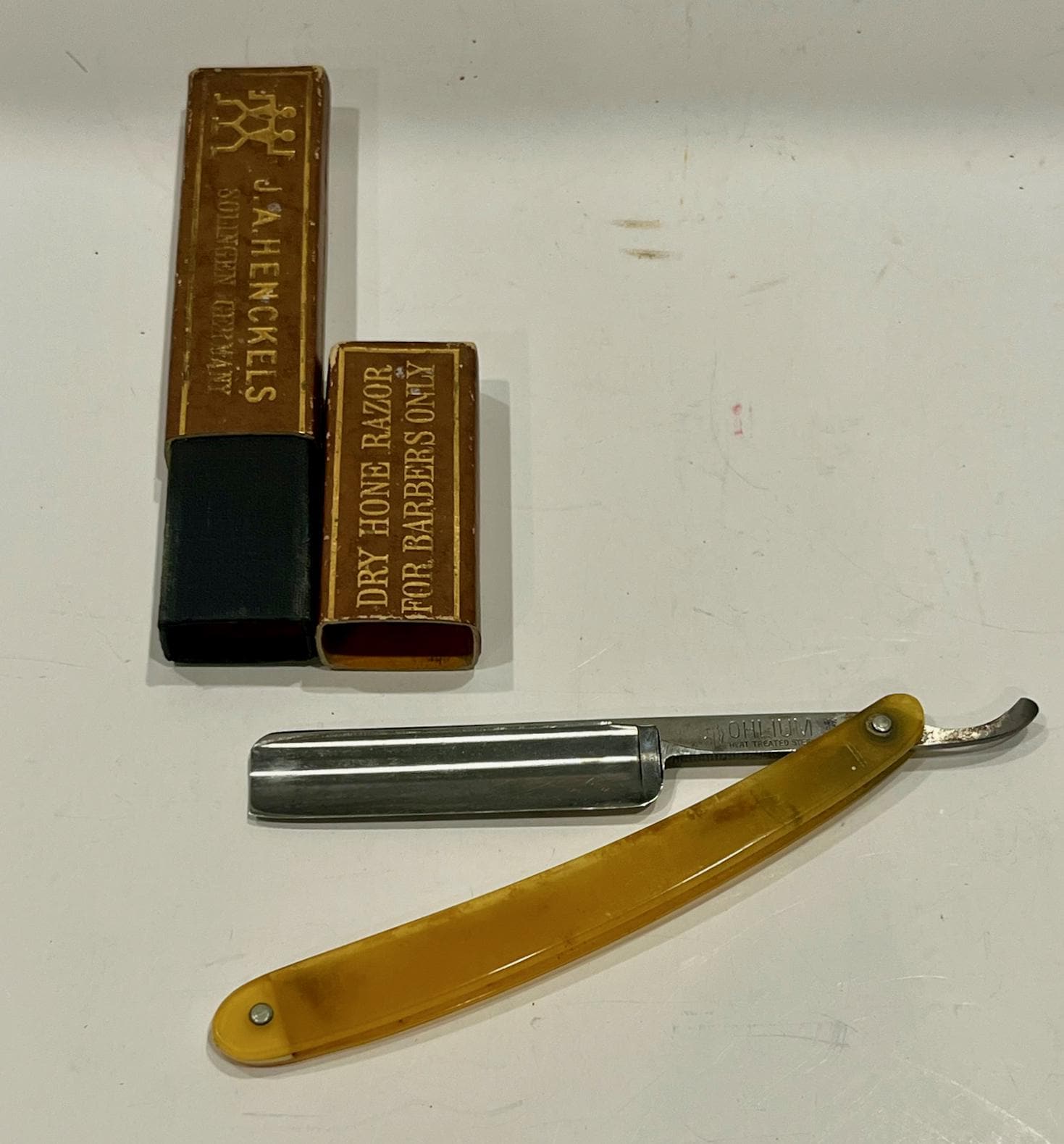 Henckels straight razor - Etsy 日本