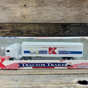 1996 ERTL Collectibles, K-Mart Tractor Trailer, T570, 1:64 Scale, Diecast, NIB