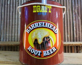 Vintage Draft Style, Barrelhead Root Beer, Cooler