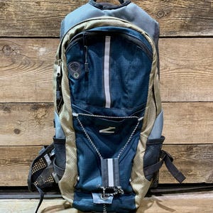 TechskinZ, drinkrugzak, met blaas, blauw/grijs