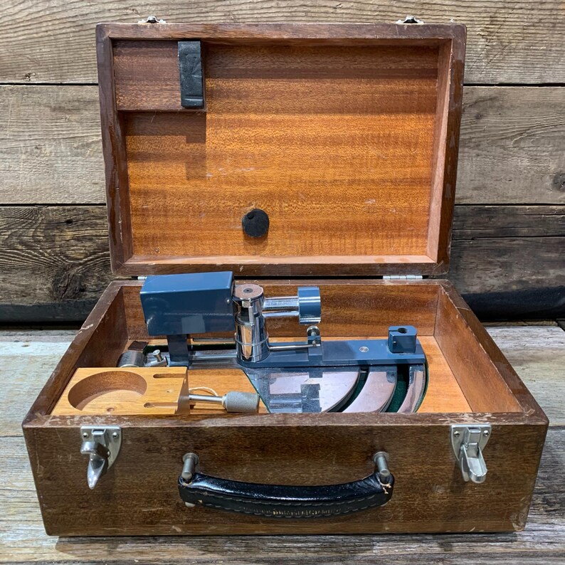 Advanced Metals Research Corp., AMR, Nautical Sextant in Wood Case image 1