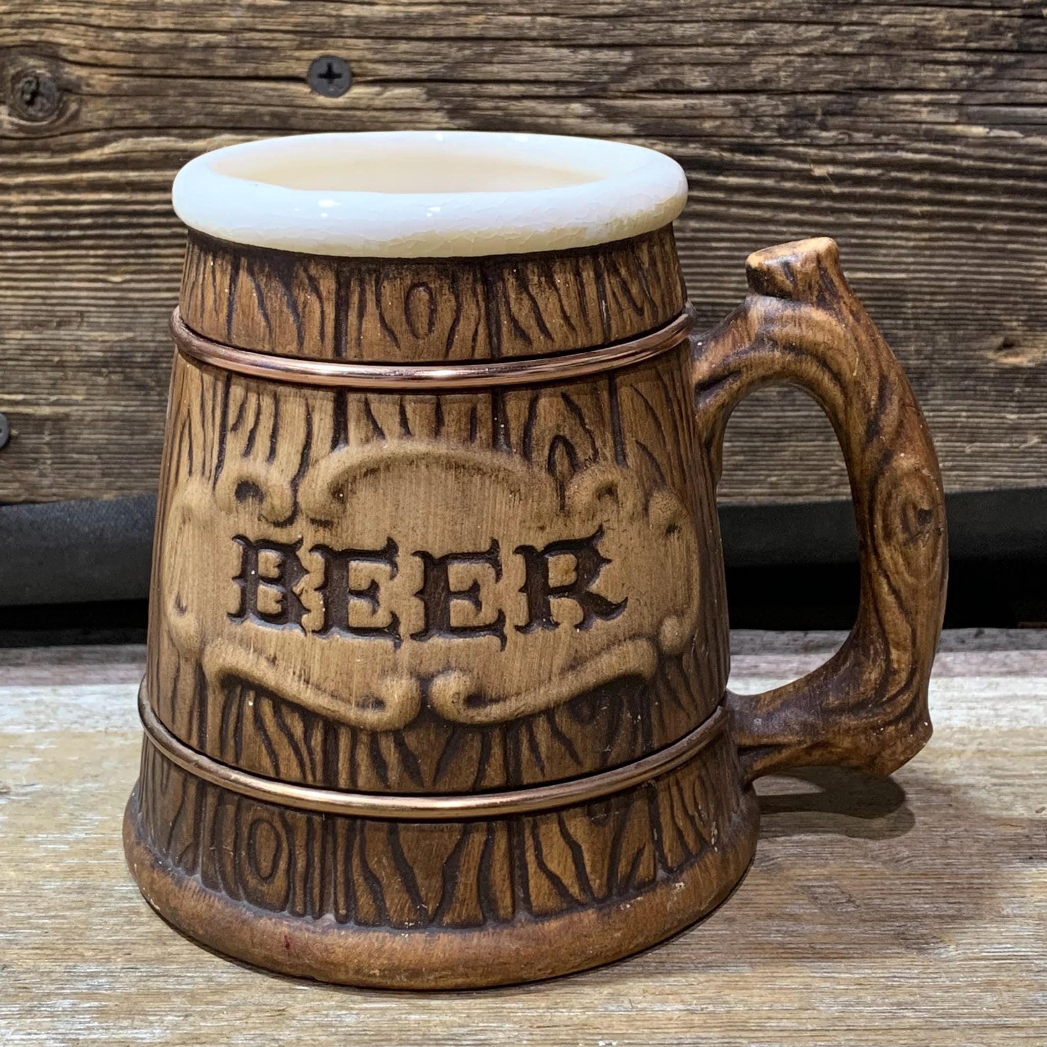 ビンテージ　オールド　レア　ビールマグ 1957年製 Beer 1957 - Etsy