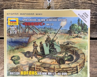 Maquette ITALERI 6458 – Canon BOFORS 40mm Anti-Aircraft Gun – Échelle 1/35