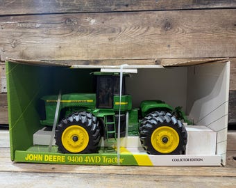ERTL, Trattore John Deere 9400 4WD, Edizione da collezione, Scala 1:16, Metallo pressofuso, Nuovo nella confezione originale